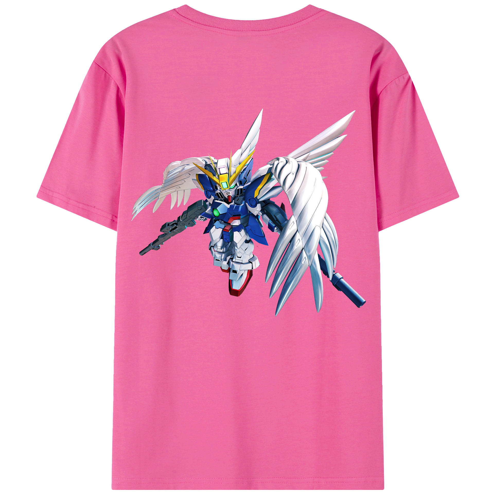 （画像用） 機動戦士ガンダム Mobile Suit Gundam レディース半袖Tシャツ(バックプリント)